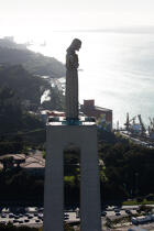 © Philip Plisson / Plisson La Trinité / AA38983 Lisbonne - Nos reportages photos - Statue