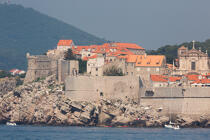 Dubrovnik Croatie © Philip Plisson / Plisson La Trinité / AA39160 - Nos reportages photos - Monument historique