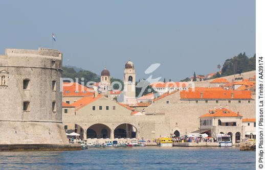 Dubrovnik Croatie - © Philip Plisson / Plisson La Trinité / AA39174 - Nos reportages photos - Forteresse