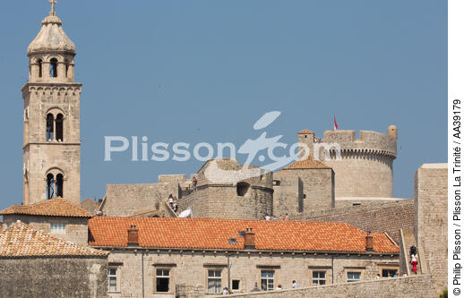 Dubrovnik Croatie - © Philip Plisson / Plisson La Trinité / AA39179 - Nos reportages photos - Croatie