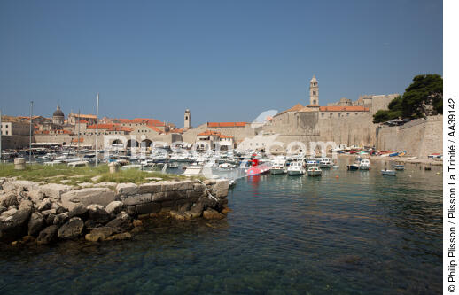 Dubrovnik Croatie - © Philip Plisson / Plisson La Trinité / AA39142 - Nos reportages photos - Croatie
