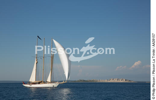 Croetia - © Philip Plisson / Plisson La Trinité / AA39157 - Photo Galleries - Sailing boat