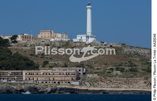Santa Maria di Leuca lighthouse - © Philip Plisson / Plisson La Trinité / AA39246 - Photo Galleries - Italy