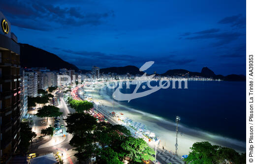 Rio de Janeiro - © Philip Plisson / Plisson La Trinité / AA39353 - Photo Galleries - Night