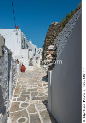 The Cyclades on the Aegean Sea - © Philip Plisson / Plisson La Trinité / AA39707 - Photo Galleries - Foreign country