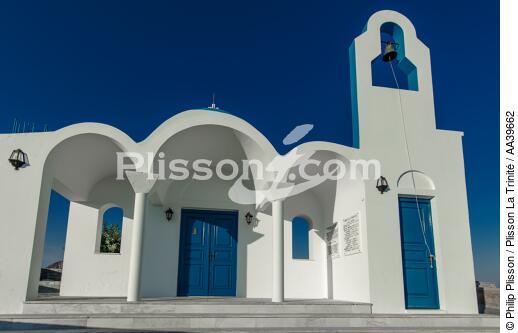 Les Cyclades sur la Mer Egée - © Philip Plisson / Plisson La Trinité / AA39662 - Nos reportages photos - Monument religieux