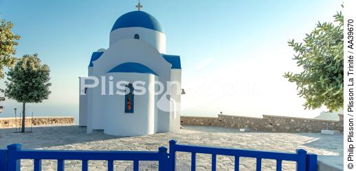 Les Cyclades sur la Mer Egée - © Philip Plisson / Plisson La Trinité / AA39670 - Nos reportages photos - Monument religieux