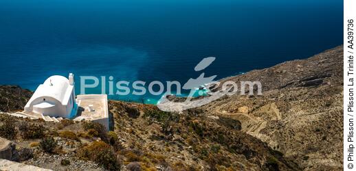The Cyclades on the Aegean Sea - © Philip Plisson / Plisson La Trinité / AA39736 - Photo Galleries - Island [Greece]