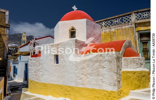 The Cyclades on the Aegean Sea - © Philip Plisson / Plisson La Trinité / AA39739 - Photo Galleries - Church