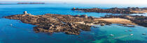 The Coz-Pors die in the municipality of Trégastel © Philip Plisson / Pêcheur d’Images / AA39520 - Photo Galleries - The Pink Granite Coast