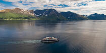 The liner Le Lapérouse in Norwegian waters © Philip Plisson / Plisson La Trinité / AA39587 - Photo Galleries - Passenger Liner