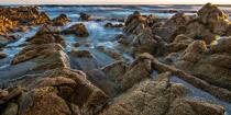 © Philip Plisson / Plisson La Trinité / AA39600 Rocks and break time on the sea - Photo Galleries - Calm sea