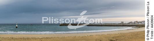 The large beach of Quiberon - © Philip Plisson / Plisson La Trinité / AA39604 - Photo Galleries - Philip Plisson