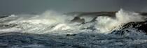 © Philip Plisson / Plisson La Trinité / AA39627 Coup de vent sur la côte bretonne - Nos reportages photos - Panoramique horizontal