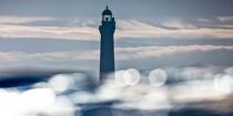 © Philip Plisson / Pêcheur d’Images / AA39635 La silhouette du phare de l'île Vierge - Nos reportages photos - Signalisation maritime