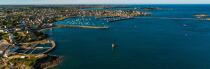 © Philip Plisson / Pêcheur d’Images / AA39640 Roscoff in Finistere - Photo Galleries - Horizontal panoramic