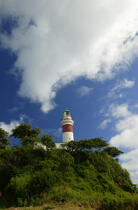 Le phare de Bel Air à Sainte-Suzanne sur l'île de la Réunion © Philip Plisson / Plisson La Trinité / AA39922 - Nos reportages photos - Couleur