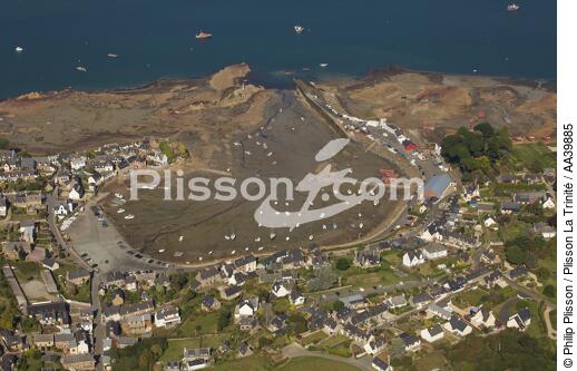 Loguivy de la mer - © Philip Plisson / Plisson La Trinité / AA39885 - Photo Galleries - Aerial shot
