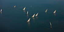 Sur le lac Burullus - Egypte © Philip Plisson / Pêcheur d’Images / AA39821 - Nos reportages photos - Vieux gréement