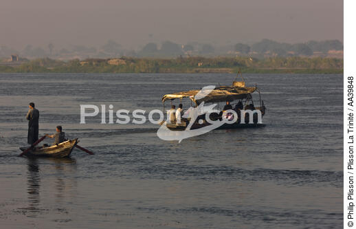 On the Nile, Egypt - © Philip Plisson / Plisson La Trinité / AA39848 - Photo Galleries - Site of interest [Egypt]