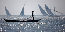 Sur le lac Burullus - Egypte © Philip Plisson / Pêcheur d’Images / AA39853 - Nos reportages photos - Pays étranger