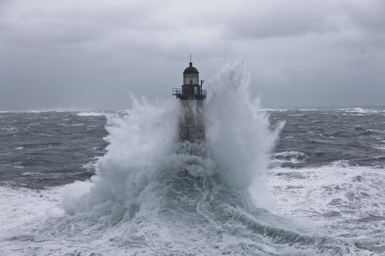 Reportage photo Pêcheur d'Images - Les tempêtes hivernales sur les côtes bretonnes